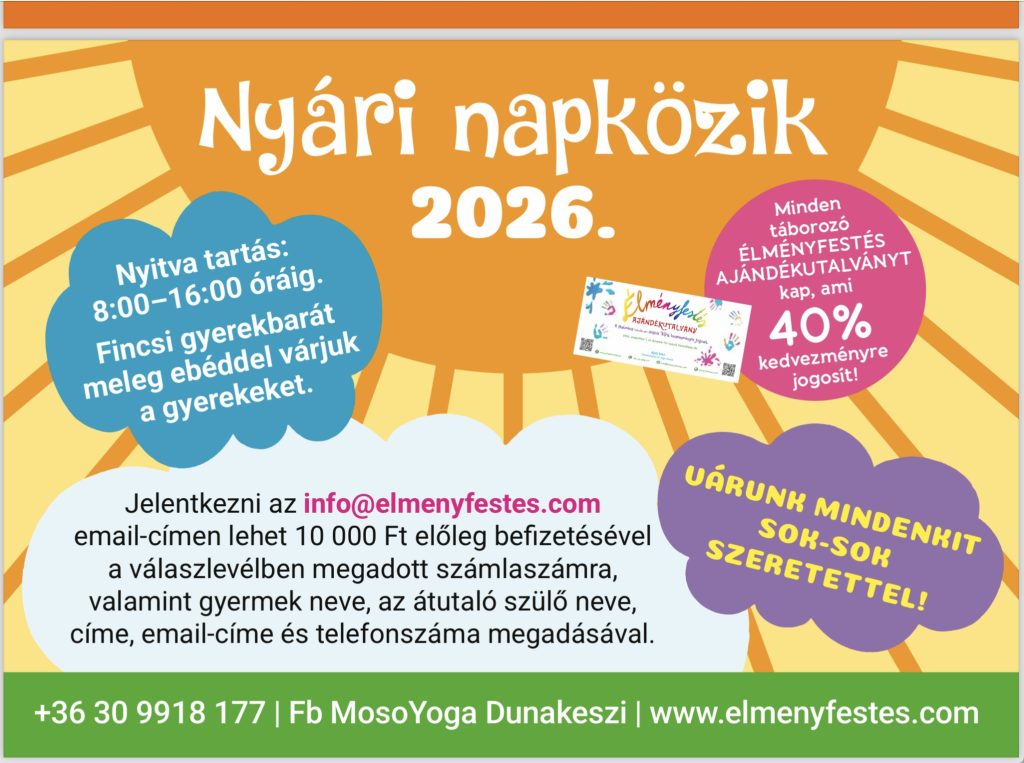 Festő és kreatív – augusztus 24-28.